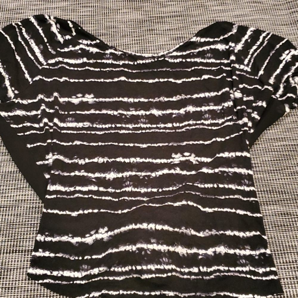 Express Open Back Sheer Top. M. C - image 1